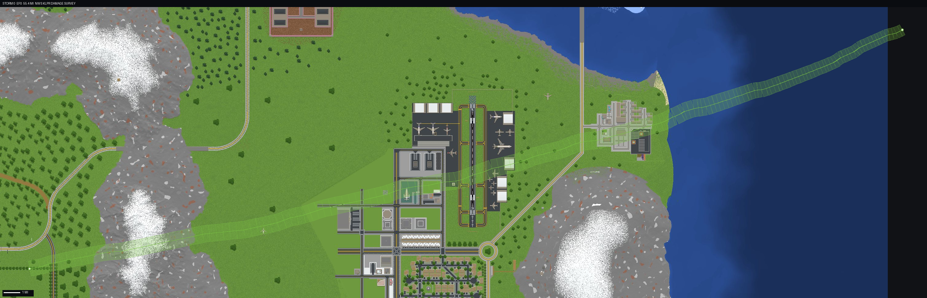 damage track map