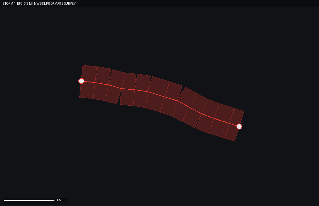 damage track map